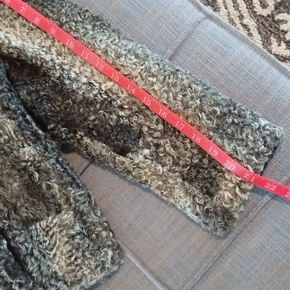 Persian Lamb vintage crop double breasted coat M Alaskan Furs - Picture 12 of 15